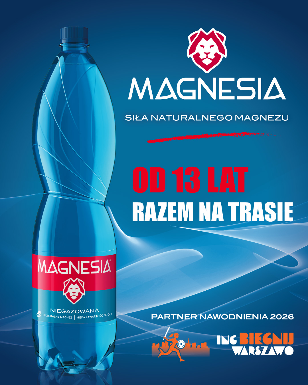 13 lat razem! Magnesia znów nakręca do ING Biegnij Warszawo!