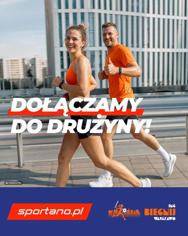 Sportano.pl dołącza do ING Biegnij Warszawo